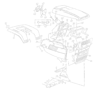Part Location Diagram of 16725 Husky Side Panel Ass'y.--R.H.